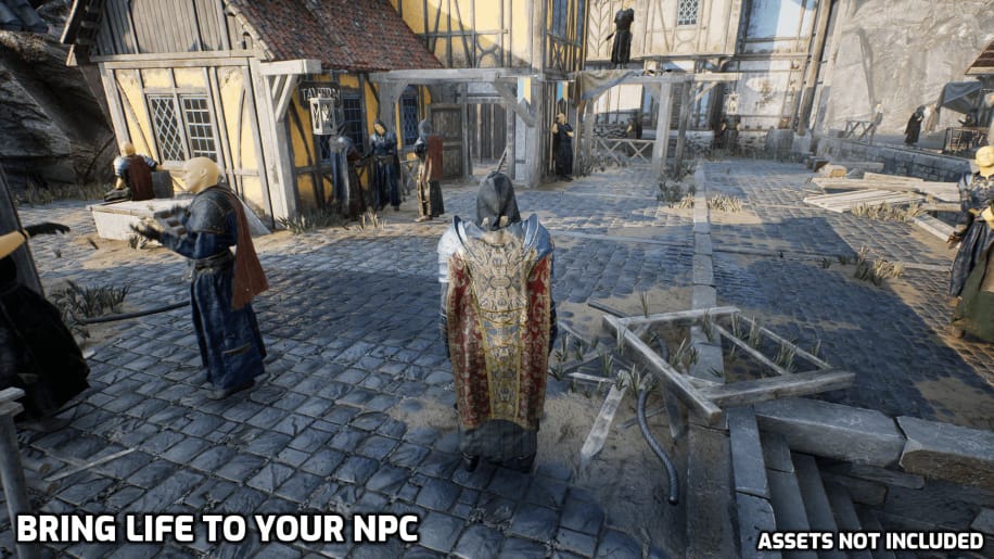 【UE资源】NPC动态人工AI智能系统-Dynamic AI System-IMAXCG