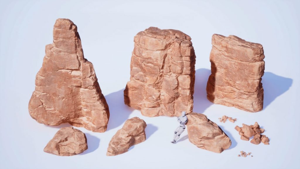 图片[3]-【UE资源】沙漠悬崖岩石包-Desert Cliff and Rock Collection-IMAXCG
