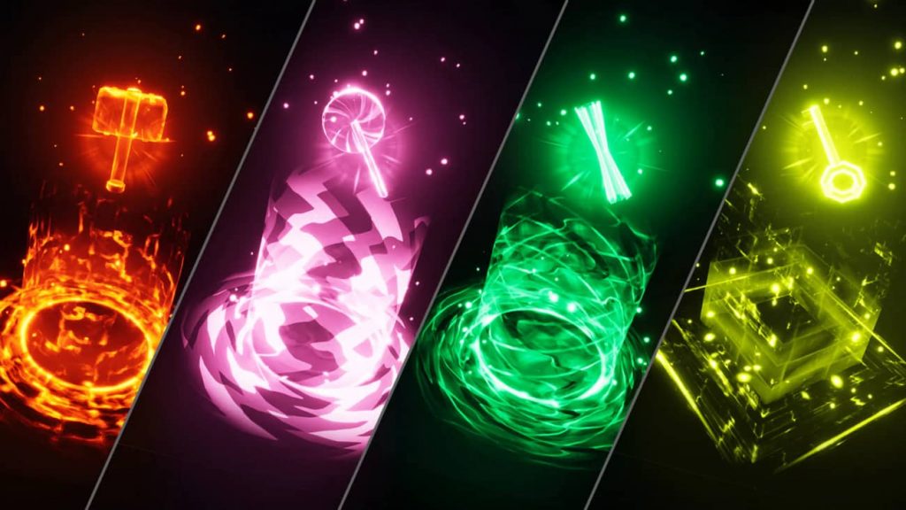 图片[2]-【UE资源】50个Niagara粒子合集-50 Unique Pick Ups and Power Ups VFX Pack-IMAXCG