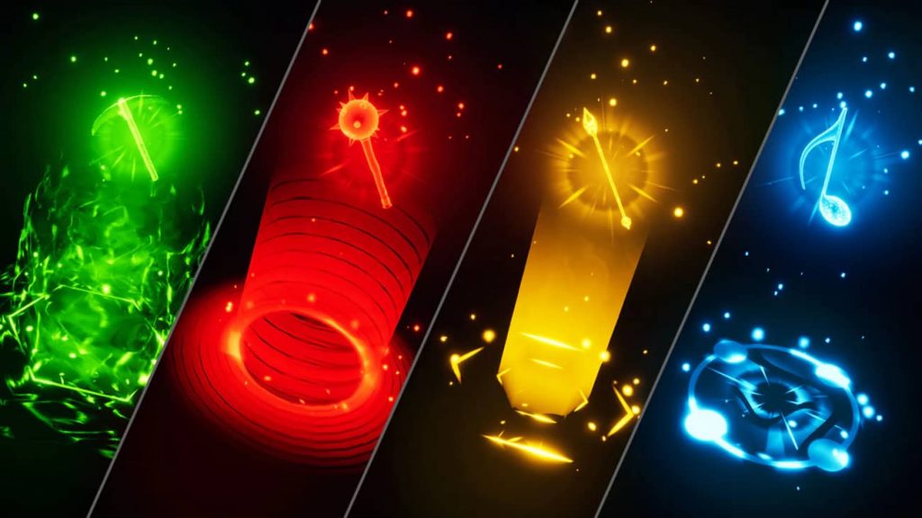 【UE资源】50个Niagara粒子合集-50 Unique Pick Ups and Power Ups VFX Pack-IMAXCG
