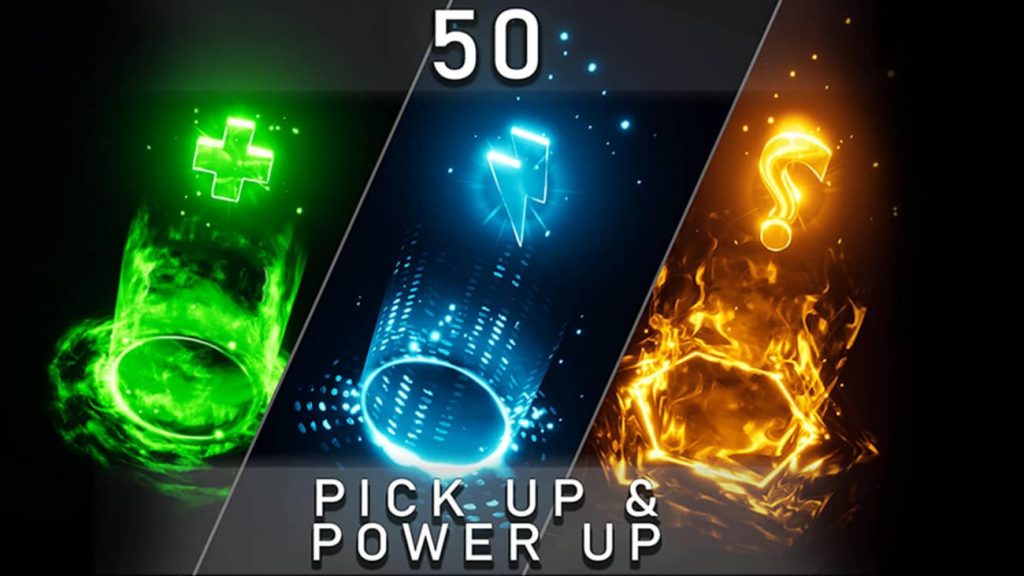 图片[3]-【UE资源】50个Niagara粒子合集-50 Unique Pick Ups and Power Ups VFX Pack-IMAXCG
