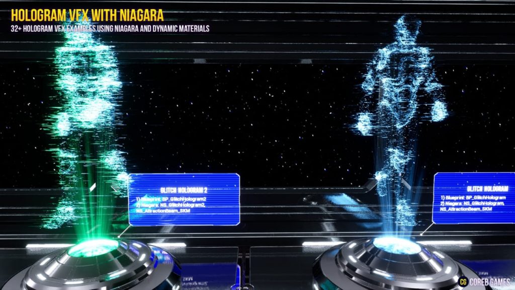 图片[5]-【UE资源】Niagara制作全息投影VFX特效-HOLOGRAM VFX With Niagara-IMAXCG