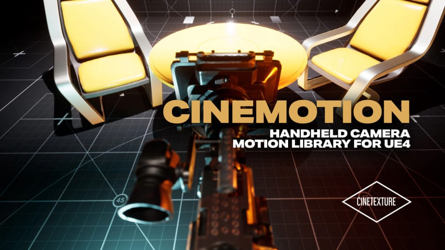 【UE资源】真实手持相机运动套件-Cinemotion 2 Real Handheld Camera Motion Kit-IMAXCG