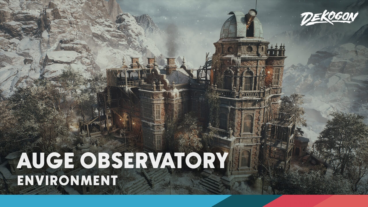 【UE虚幻资源】山顶天文台-Auge Mountaintop Observatory-IMAXCG