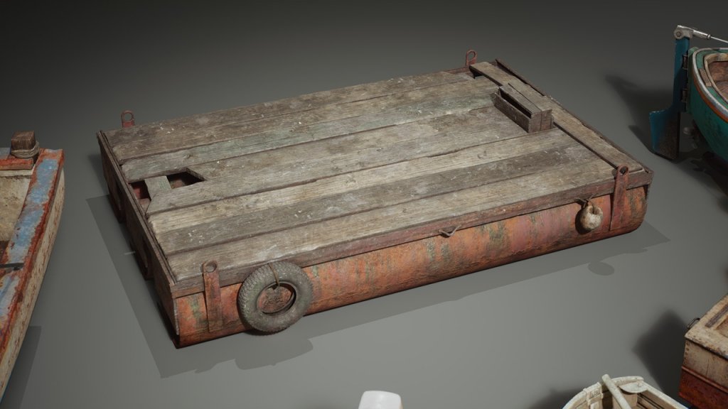 图片[2]-【UE虚幻资源】船坞旧船 Vol. 2-Boatyard VOL.2 – Old Boats (Nanite)-IMAXCG