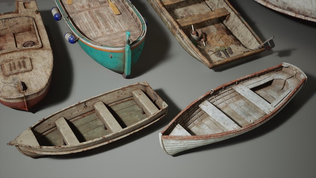 图片[4]-【UE虚幻资源】船坞旧船 Vol. 2-Boatyard VOL.2 – Old Boats (Nanite)-IMAXCG