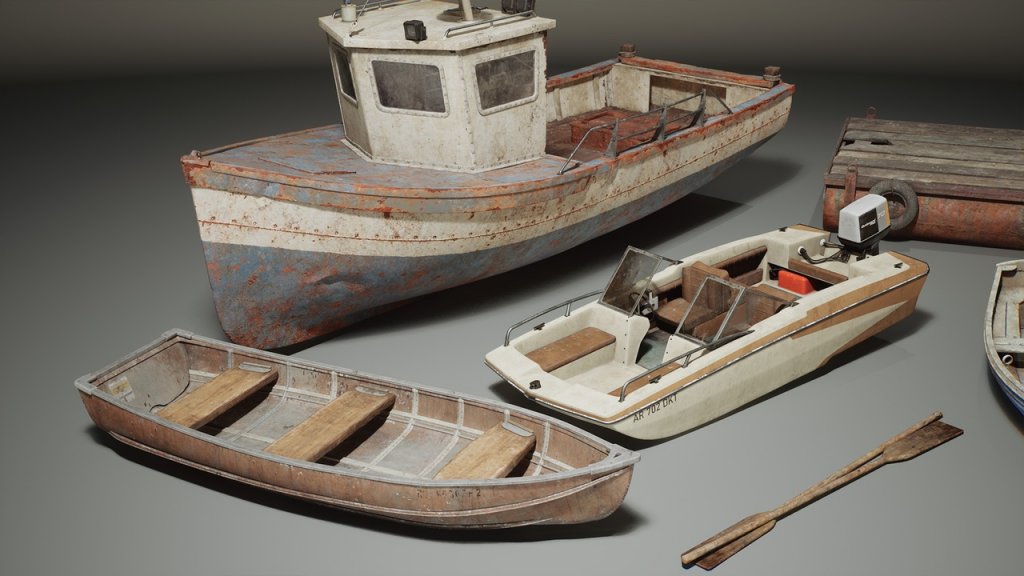 图片[7]-【UE虚幻资源】船坞旧船 Vol. 2-Boatyard VOL.2 – Old Boats (Nanite)-IMAXCG