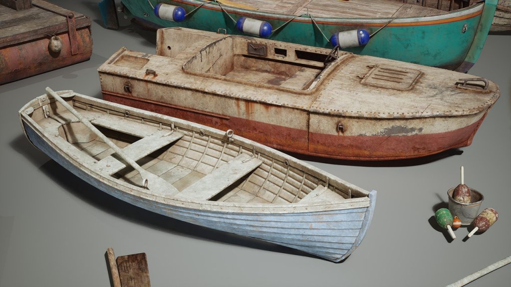 图片[8]-【UE虚幻资源】船坞旧船 Vol. 2-Boatyard VOL.2 – Old Boats (Nanite)-IMAXCG