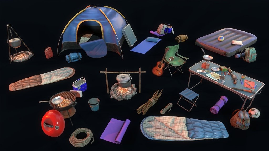 图片[4]-【UE虚幻资源】野外露营装备-Camping Equipment-IMAXCG