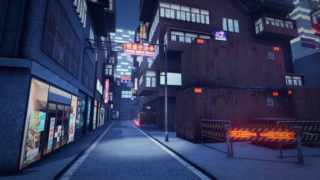 图片[3]-【UE虚幻资源】赛博朋克城市 (移动VR版)-CyberPunk City Mobile and VR-IMAXCG