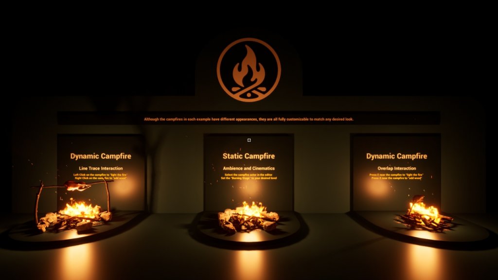 图片[3]-【UE虚幻资源】动态篝火-Dynamic Campfire-IMAXCG