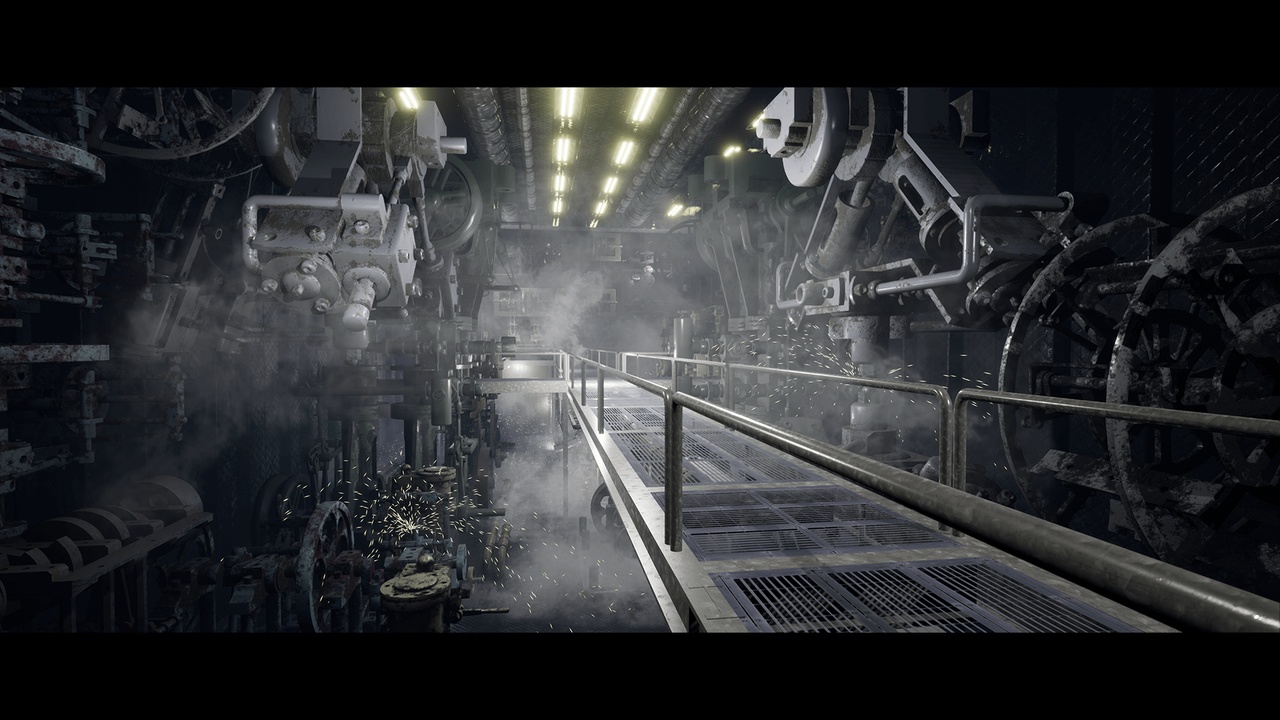 【UE虚幻资源】机械大厅场景-Engine Hall-IMAXCG