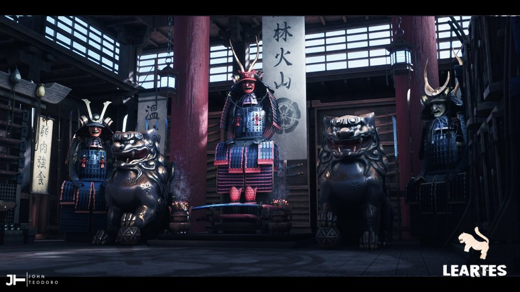 图片[3]-【UE虚幻资源】日本战国军事指挥部场景-Feudal Japan Warroom Environment ( Feudal Japan Warroom Feudal Japan Asian 3D )-IMAXCG