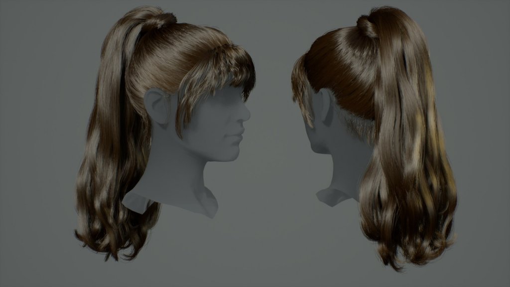 图片[17]-【UE虚幻资源】女性发型包-Hairstyles Pack: Female v03-IMAXCG
