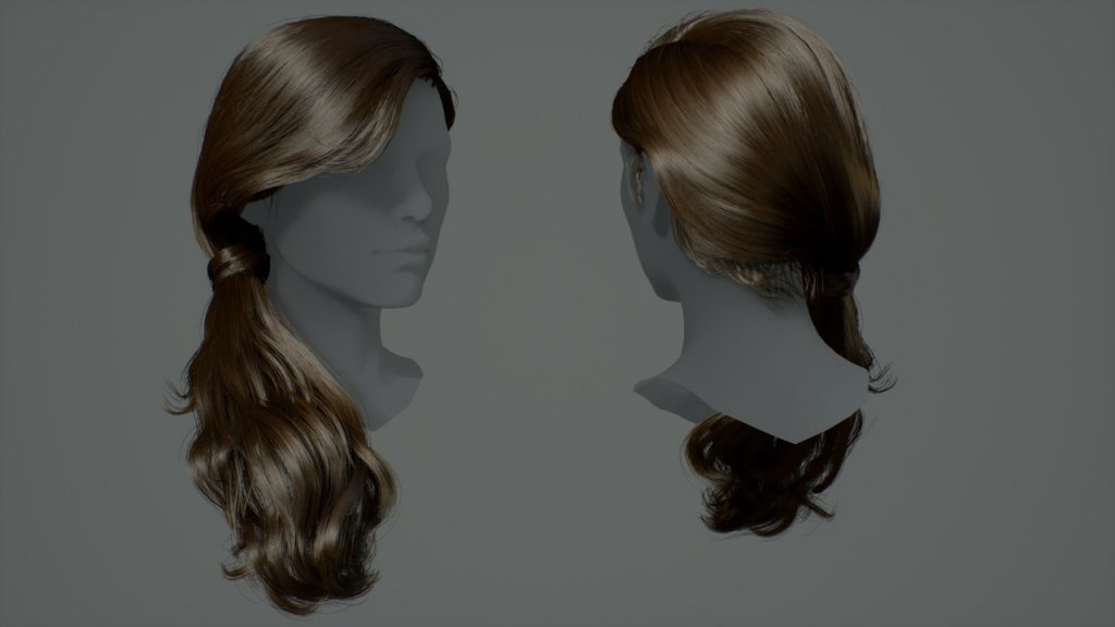 图片[21]-【UE虚幻资源】女性发型包-Hairstyles Pack: Female v03-IMAXCG