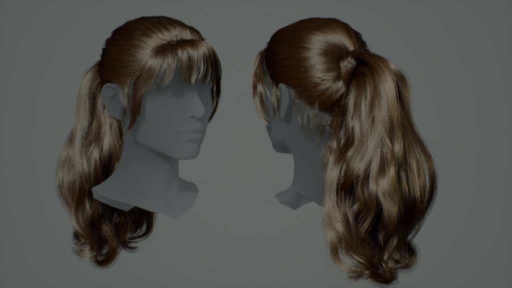 图片[22]-【UE虚幻资源】女性发型包-Hairstyles Pack: Female v03-IMAXCG
