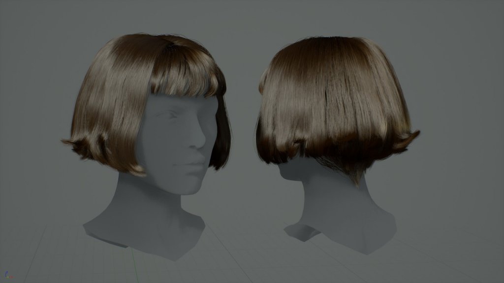 图片[2]-【UE虚幻资源】女性发型包-Hairstyles Pack: Female v03-IMAXCG