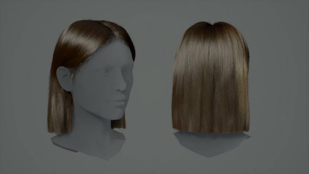 图片[4]-【UE虚幻资源】女性发型包-Hairstyles Pack: Female v03-IMAXCG