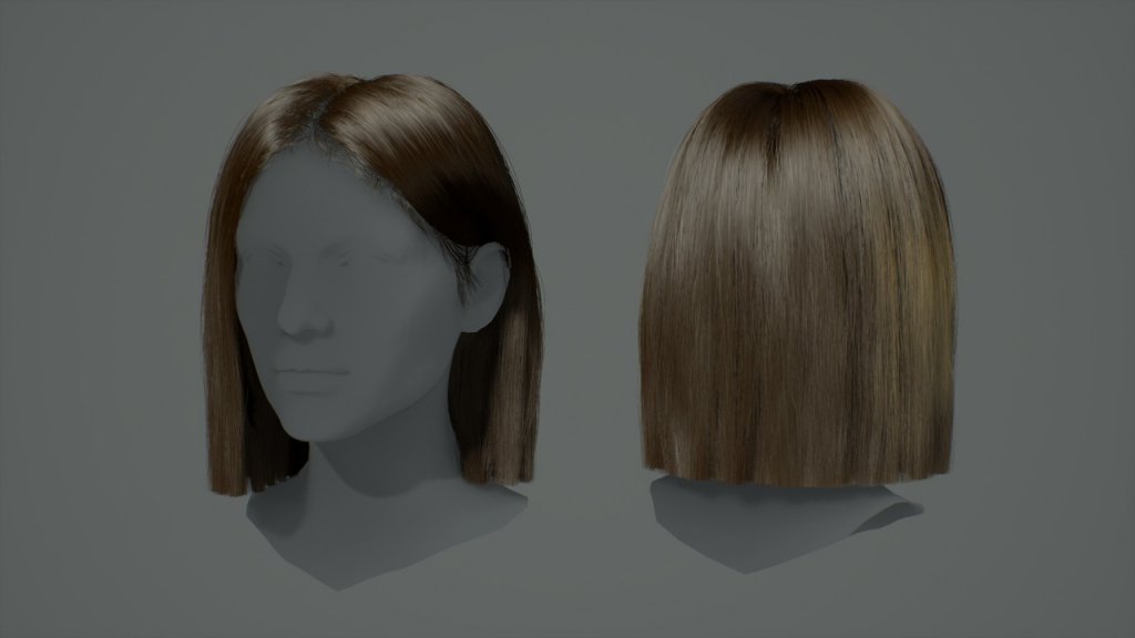 图片[5]-【UE虚幻资源】女性发型包-Hairstyles Pack: Female v03-IMAXCG