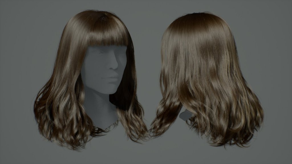 图片[8]-【UE虚幻资源】女性发型包-Hairstyles Pack: Female v03-IMAXCG