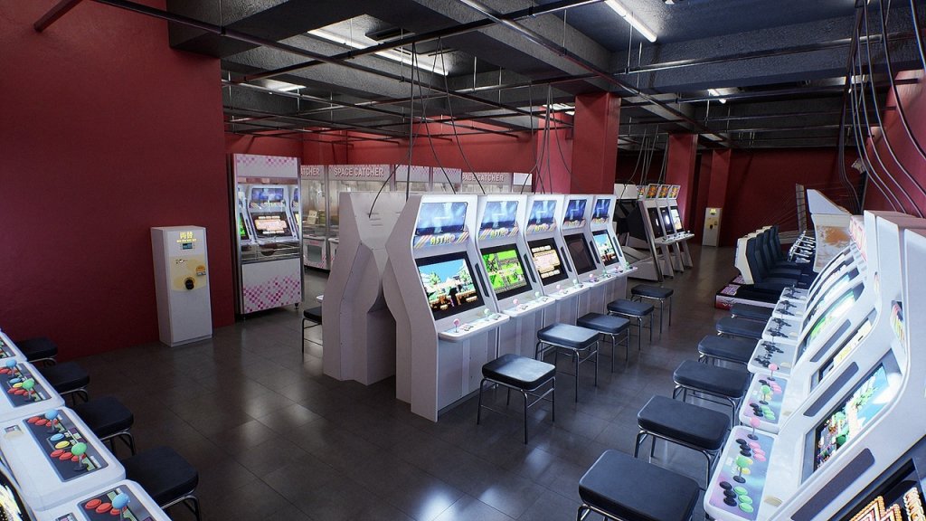 图片[1]-【UE虚幻资源】日本街机厅场景与道具包-Japanese Arcade – Environment & Prop Pack-IMAXCG