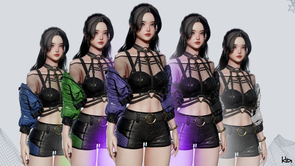 图片[3]-【UE虚幻资源】K-POP系列 活力阳光-K-POP SERIES – Sun-IMAXCG