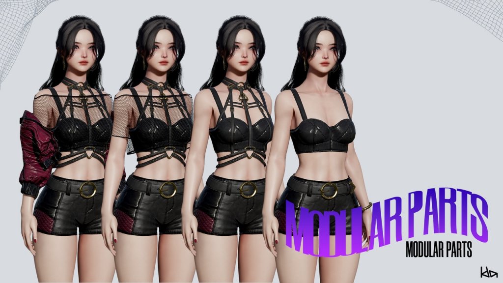 图片[5]-【UE虚幻资源】K-POP系列 活力阳光-K-POP SERIES – Sun-IMAXCG