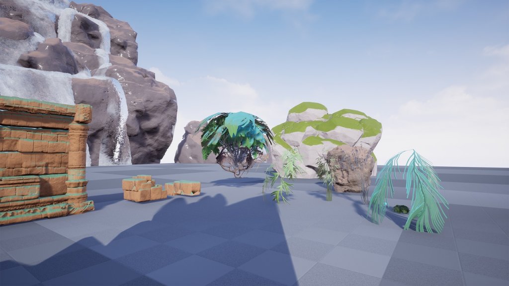 图片[9]-【UE虚幻资源】瀑布石窟寺庙资源包-Limestone Temple with Waterfalls Asset Pack-IMAXCG