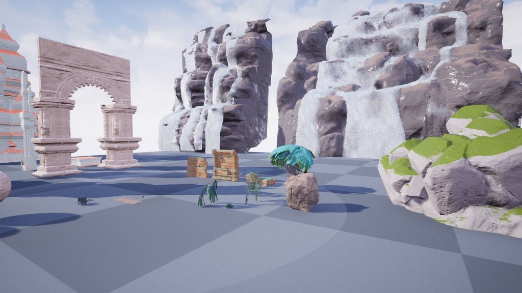 图片[11]-【UE虚幻资源】瀑布石窟寺庙资源包-Limestone Temple with Waterfalls Asset Pack-IMAXCG