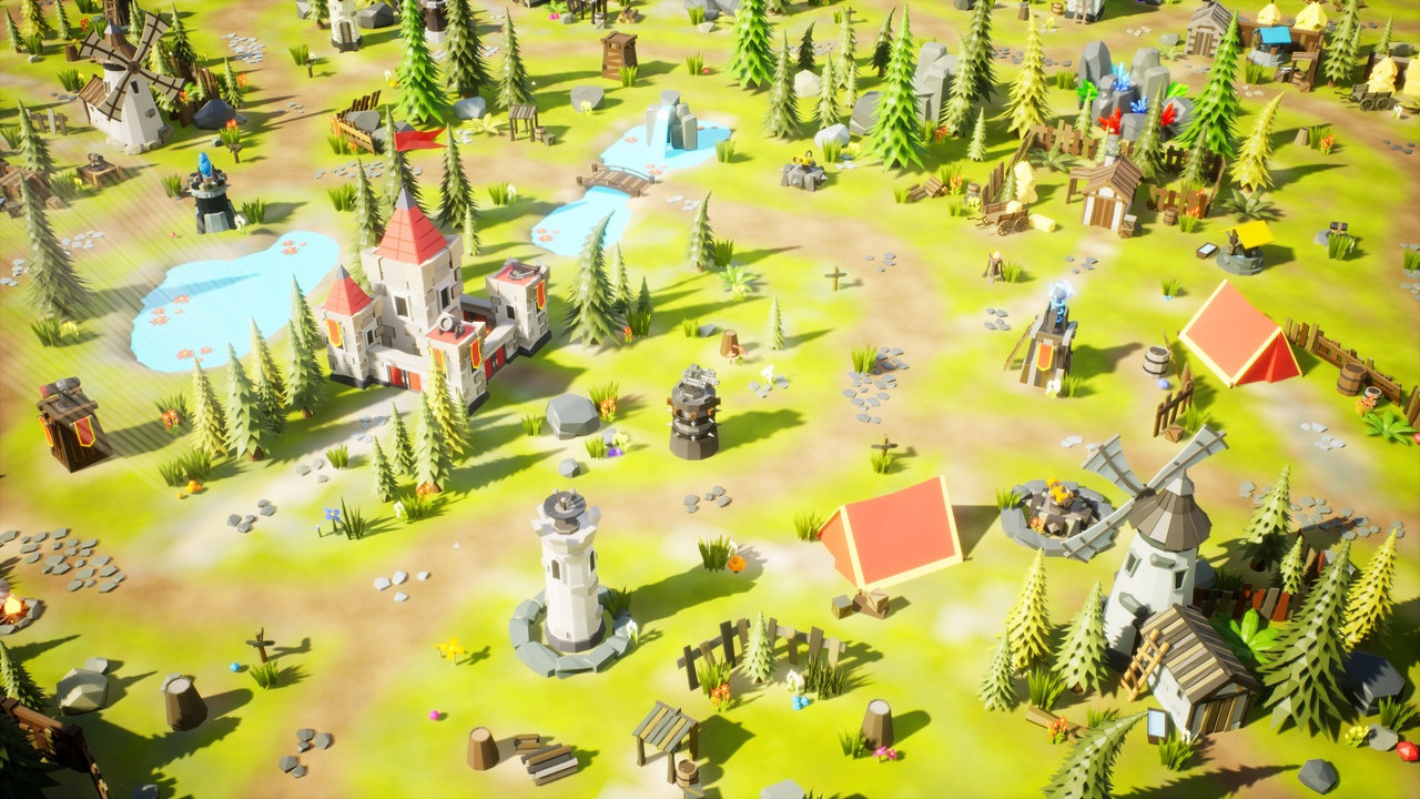 【UE虚幻资源】低模塔防游戏模板-Low Poly Tower Defense-IMAXCG