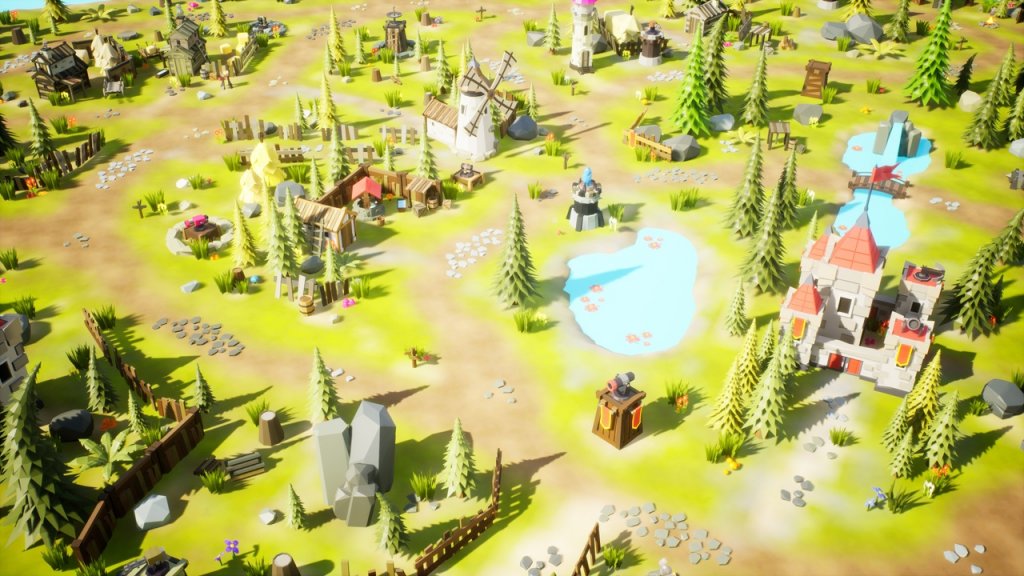 图片[2]-【UE虚幻资源】低模塔防游戏模板-Low Poly Tower Defense-IMAXCG