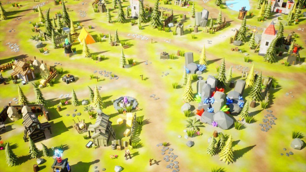 图片[3]-【UE虚幻资源】低模塔防游戏模板-Low Poly Tower Defense-IMAXCG