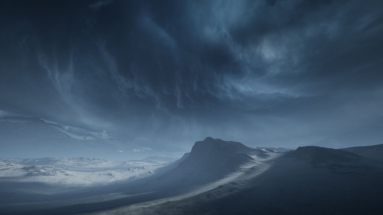 【UE虚幻资源】四季天空背景 (风格化)-Matte Painting Skybox Pack IX: Four Seasons-IMAXCG