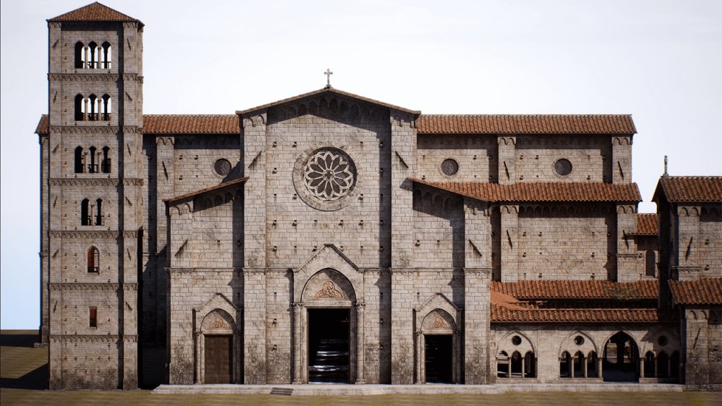 图片[1]-【UE虚幻资源】模块化中世纪教堂 (带内部)-Medieval Modular Church (With Interiors)-IMAXCG