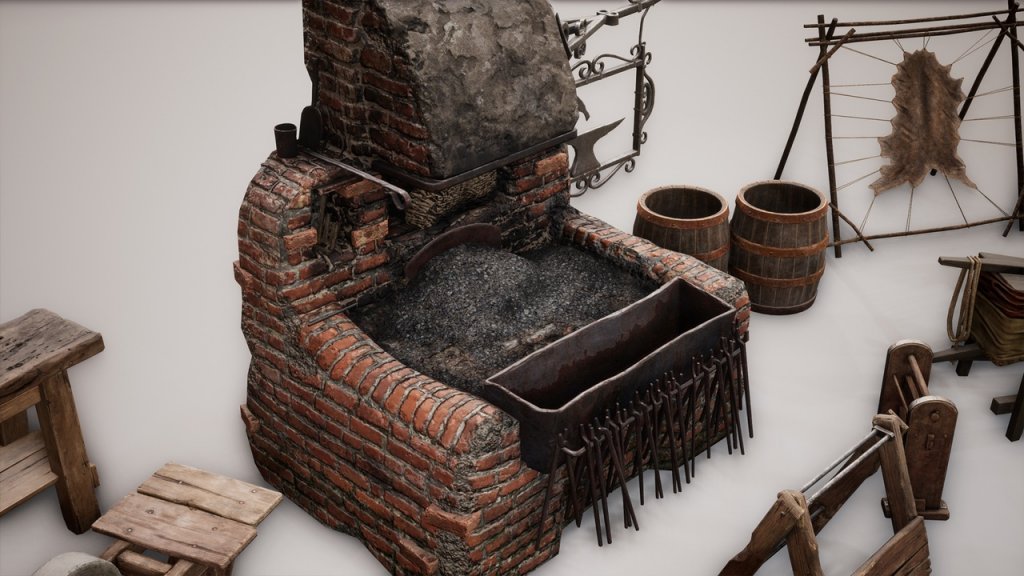 图片[3]-【UE虚幻资源】中世纪工匠工具-Medieval VOL.7 – Craftsman Tools-IMAXCG
