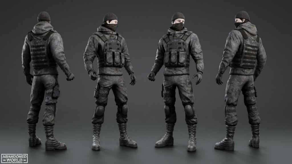 图片[1]-【UE虚幻资源】军事雇佣兵匪徒组合包-Military Mercenary Bandit-IMAXCG