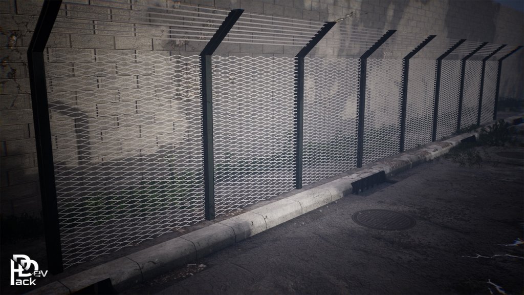 图片[6]-【UE虚幻资源】模块化栅栏-Modular Fences / 54 Assets-IMAXCG