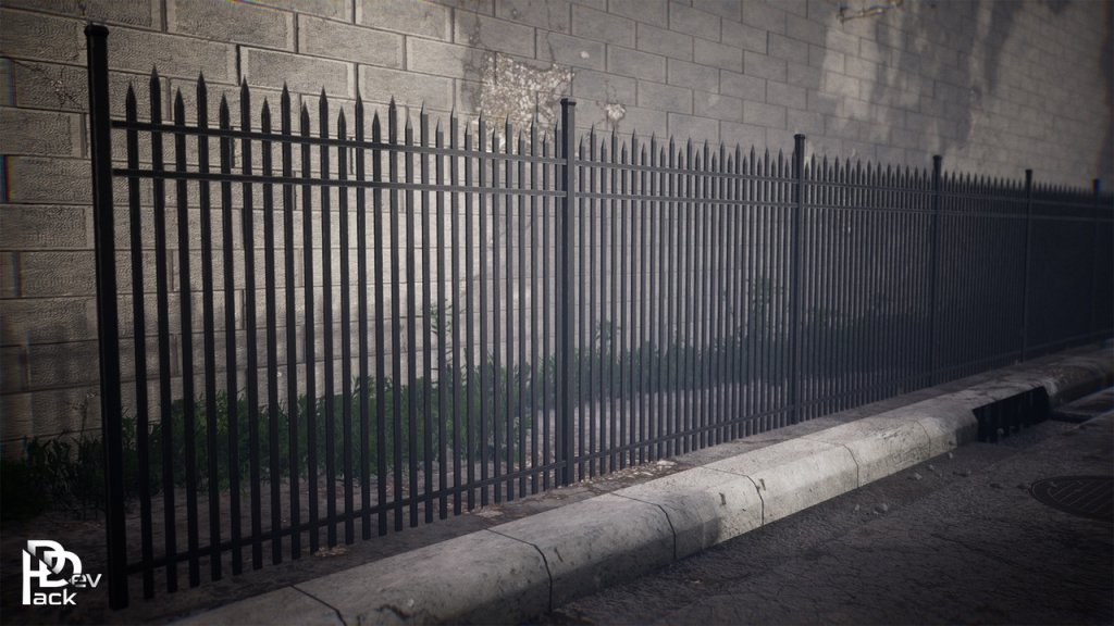 图片[8]-【UE虚幻资源】模块化栅栏-Modular Fences / 54 Assets-IMAXCG