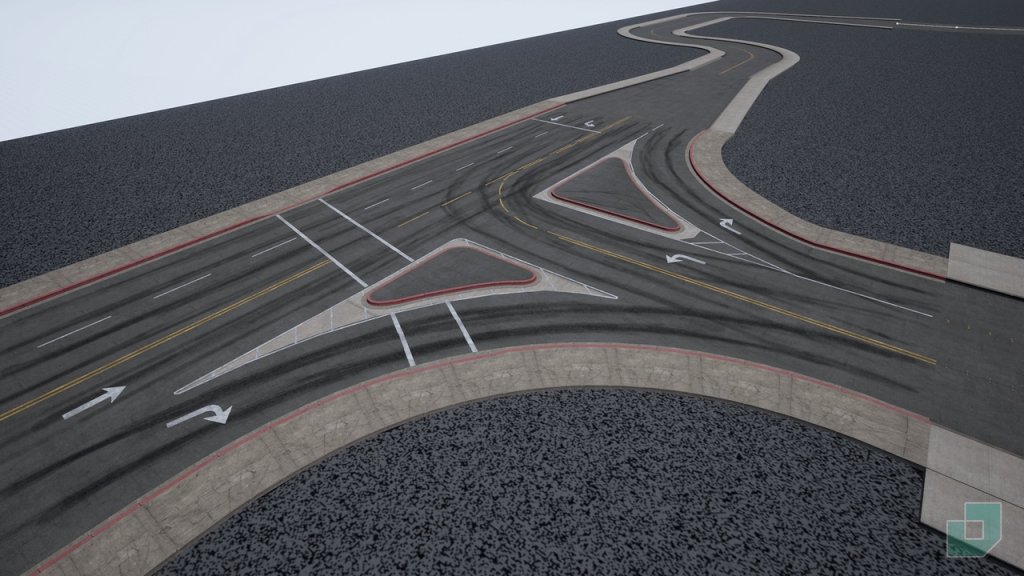 图片[3]-【UE虚幻资源】模块化道路包-Modular Roads Pack-IMAXCG