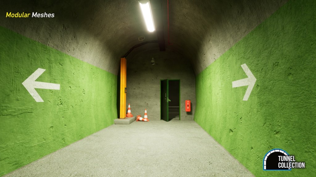 图片[1]-【UE虚幻资源】模块化隧道合集Vol. 1-Modular Tunnel Collection – Vol. 1-IMAXCG