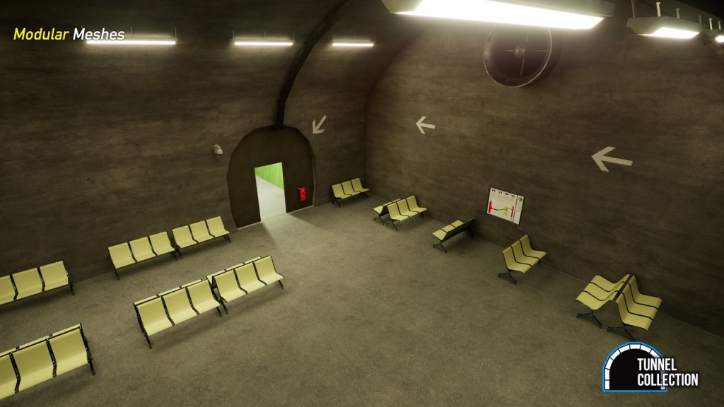 图片[3]-【UE虚幻资源】模块化隧道合集Vol. 1-Modular Tunnel Collection – Vol. 1-IMAXCG