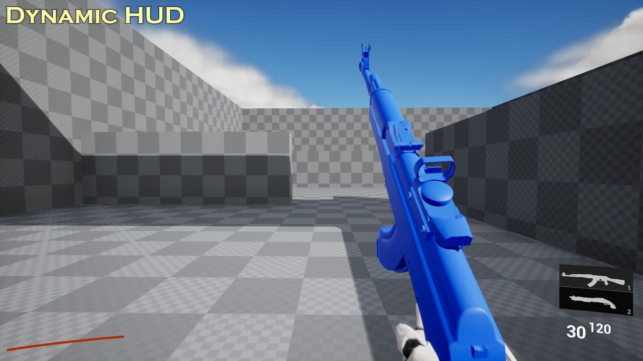 【UE虚幻资源】多人射击游戏引擎4.0-Multiplayer Shooter Engine 4.0-IMAXCG