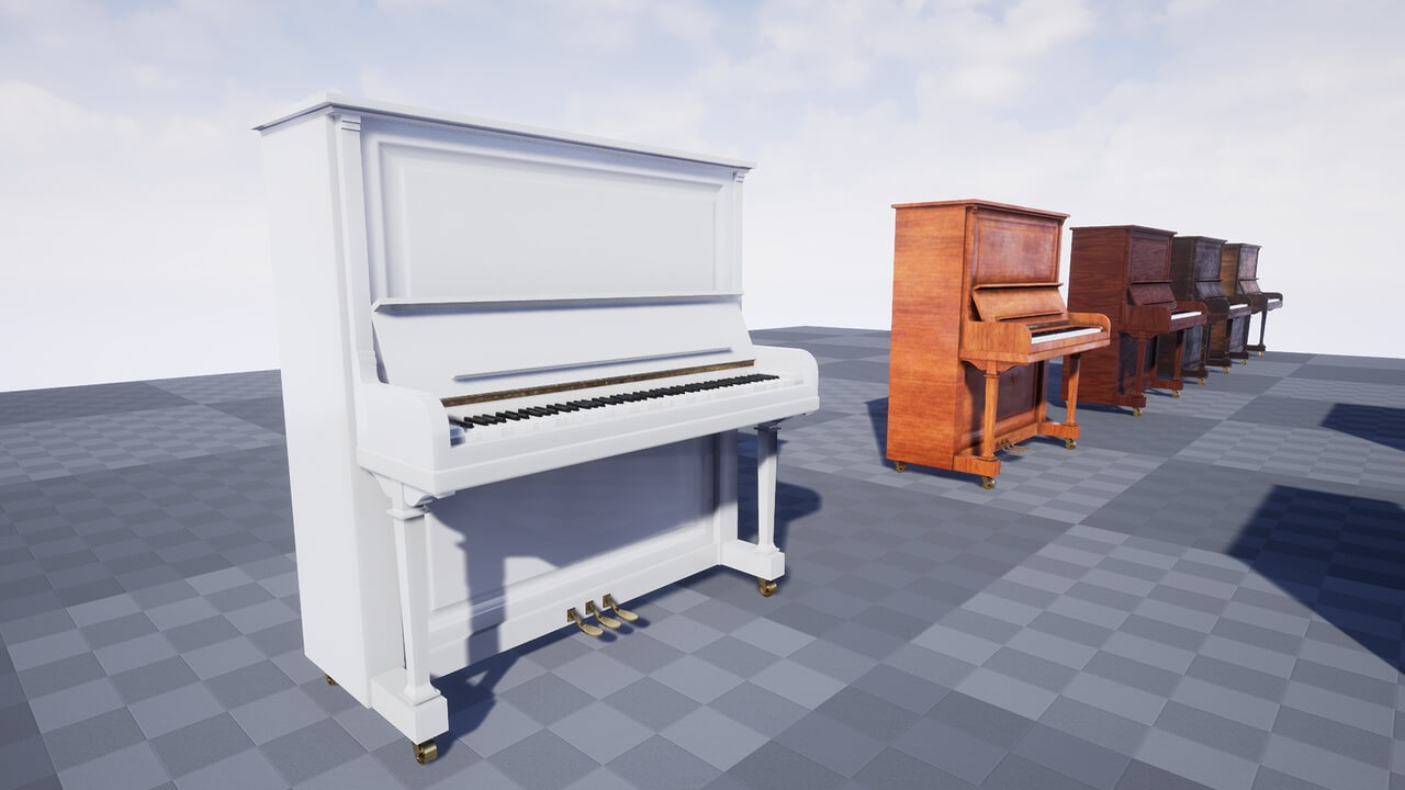 【UE虚幻资源】音乐乐器包2-Music Instruments Pack 2-IMAXCG