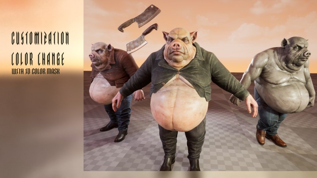 图片[10]-【UE虚幻资源】野猪人-Pigman-IMAXCG