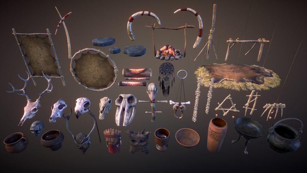 图片[3]-【UE虚幻资源】萨满据点场景包-Shaman Lair-IMAXCG