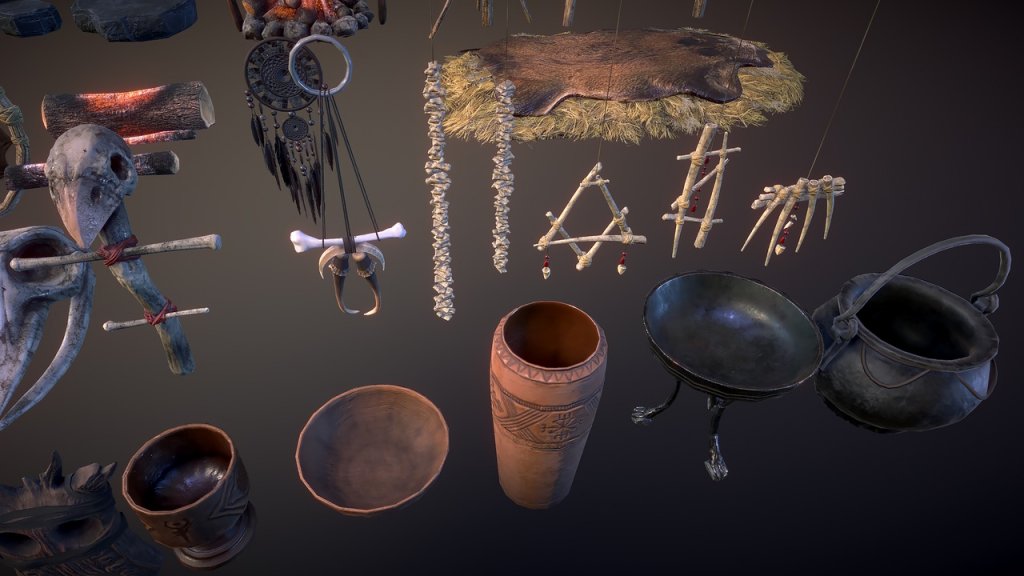 图片[5]-【UE虚幻资源】萨满据点场景包-Shaman Lair-IMAXCG