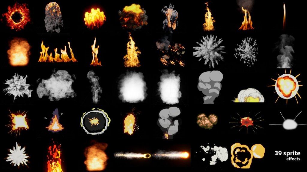 图片[2]-【UE虚幻资源】烟雾爆炸特效包-Smokes and Explosion: Realistic and Stylized (39 pcs)-IMAXCG