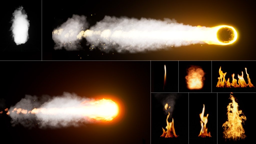 图片[3]-【UE虚幻资源】烟雾爆炸特效包-Smokes and Explosion: Realistic and Stylized (39 pcs)-IMAXCG