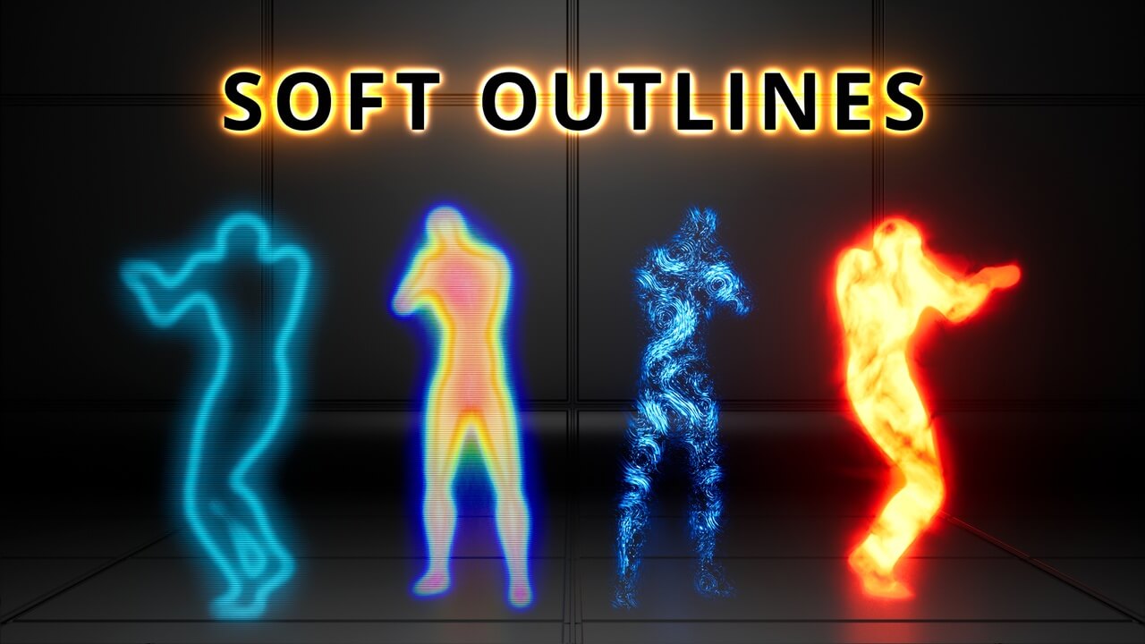 【UE虚幻资源】虚化轮廓-Soft Outlines-IMAXCG