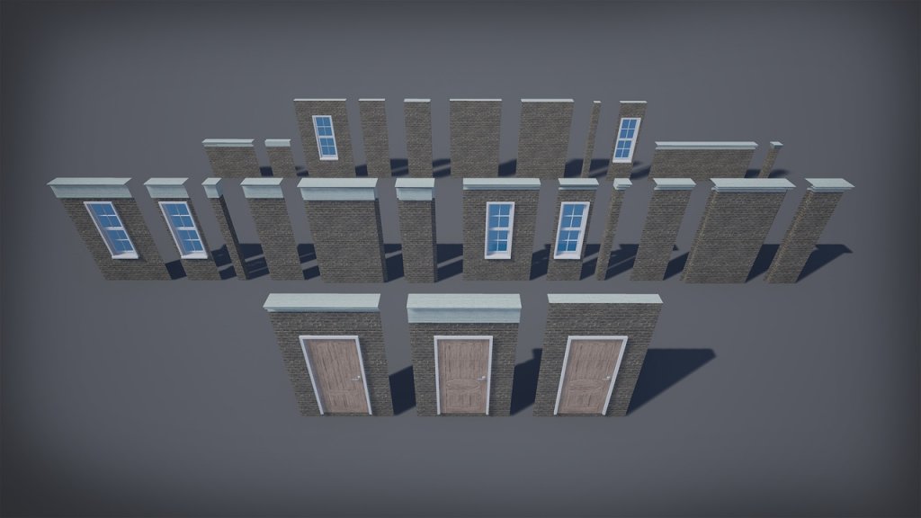 图片[2]-【UE虚幻资源】样条建筑生成系统-Spline Builder-IMAXCG